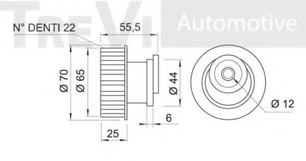 TREVI AUTOMOTIVE TD1127