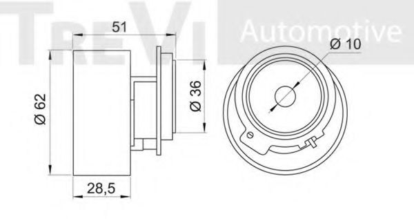 TREVI AUTOMOTIVE TD1474