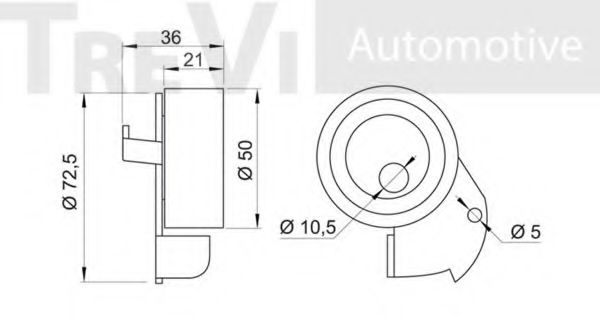 TREVI AUTOMOTIVE TD1165