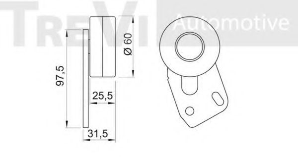 TREVI AUTOMOTIVE TD1489