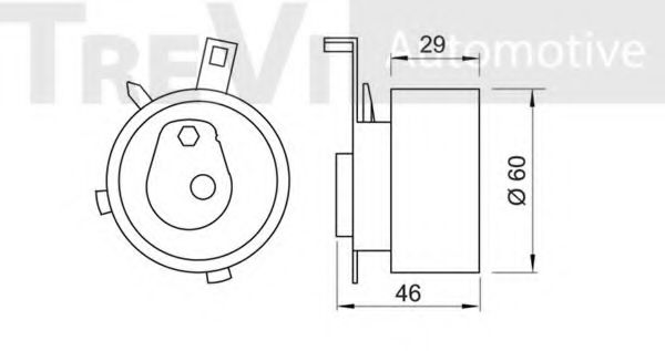 TREVI AUTOMOTIVE TD1308