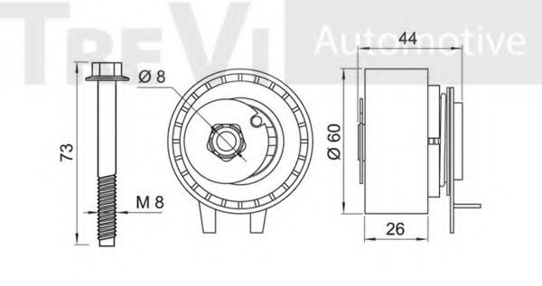 TREVI AUTOMOTIVE TD1687