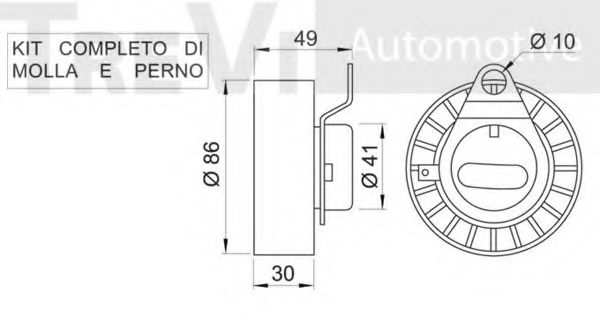 TREVI AUTOMOTIVE TD1535