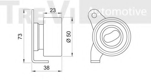 TREVI AUTOMOTIVE TD1495