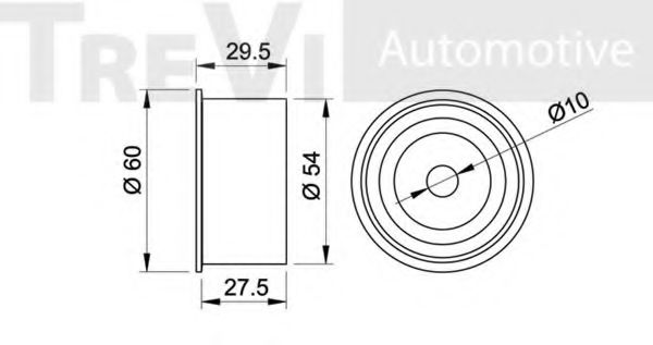 TREVI AUTOMOTIVE TD1498