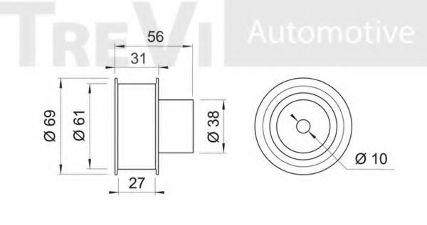 TREVI AUTOMOTIVE TD1208