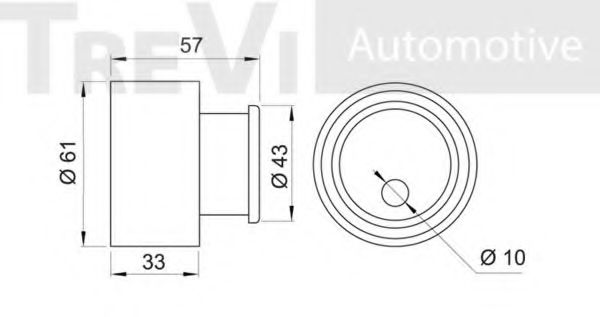 TREVI AUTOMOTIVE TD1225