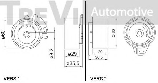 TREVI AUTOMOTIVE TD1505