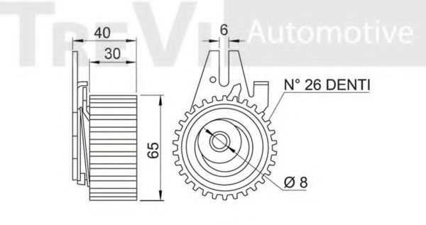 TREVI AUTOMOTIVE TD1232