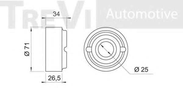 TREVI AUTOMOTIVE TD1233