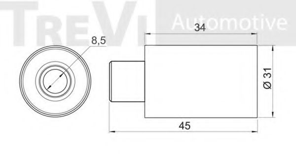 TREVI AUTOMOTIVE TD1629