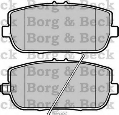 BORG & BECK BBP2252