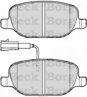 BORG & BECK BBP2279