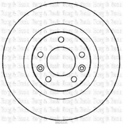 BORG & BECK BBD5235