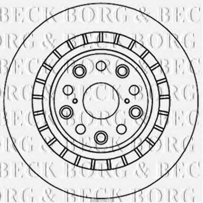 BORG & BECK BBD5961S