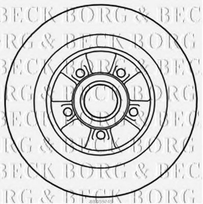 BORG & BECK BBD5974S