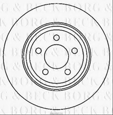 BORG & BECK BBD6053S