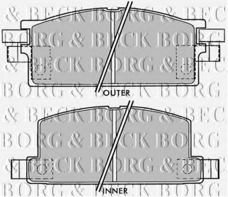 BORG & BECK BBP1020