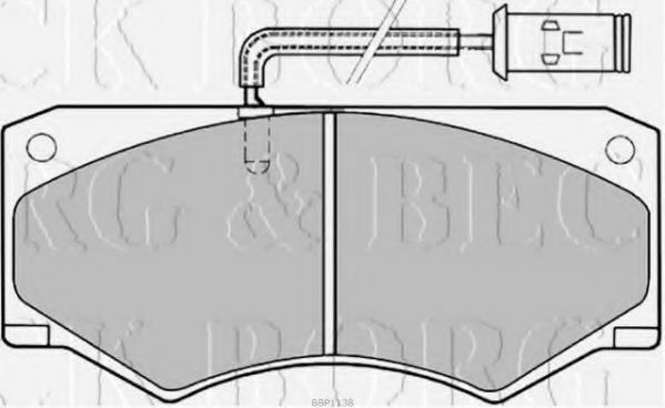 BORG & BECK BBP1138