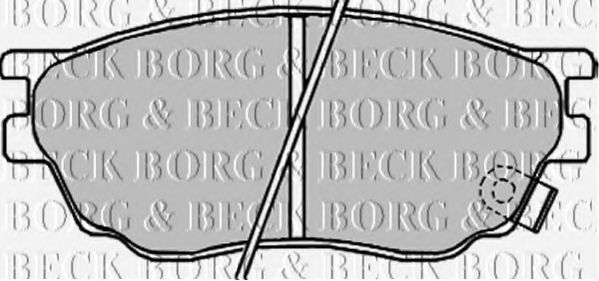 BORG & BECK BBP1814