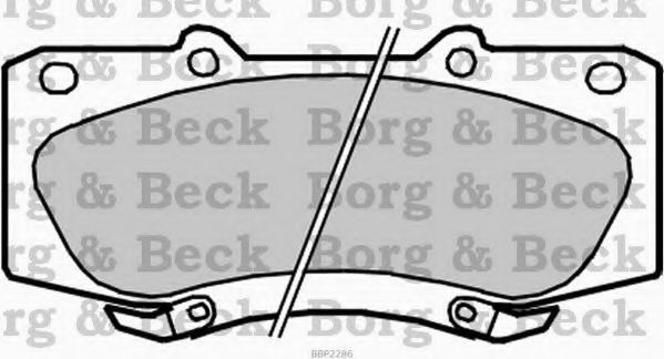 BORG & BECK BBP2286