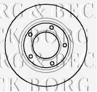 BORG & BECK BBD4876