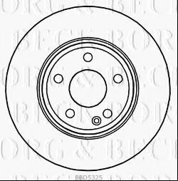 BORG & BECK BBD5325