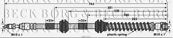 BORG & BECK BBH7654