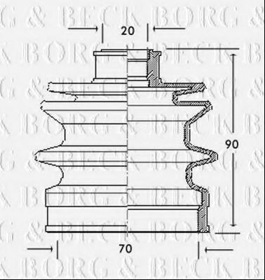 BORG & BECK BCB2057