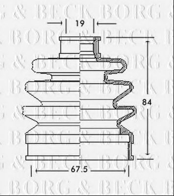 BORG & BECK BCB2072