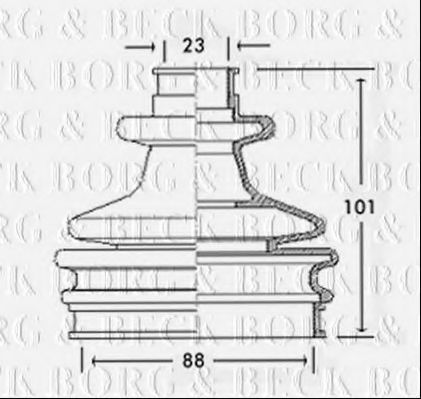 BORG & BECK BCB2201