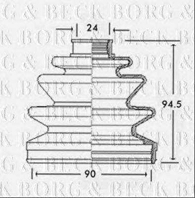 BORG & BECK BCB2208