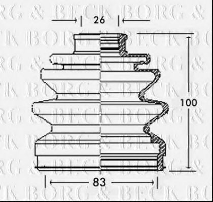 BORG & BECK BCB2268