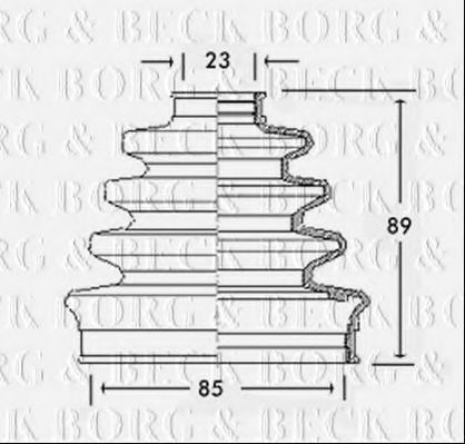 BORG & BECK BCB2286