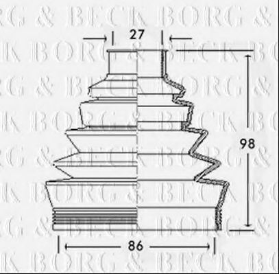 BORG & BECK BCB2304