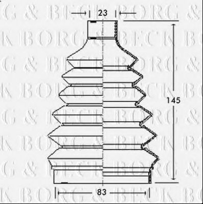 BORG & BECK BCB2325