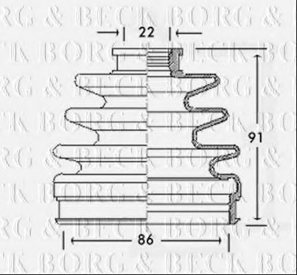 BORG & BECK BCB2342