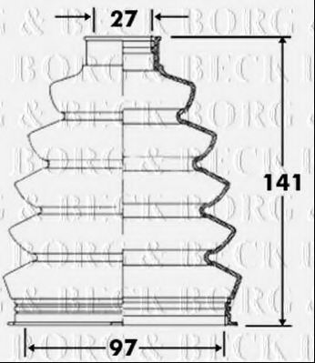 BORG & BECK BCB2372