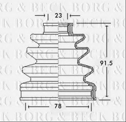 BORG & BECK BCB2586