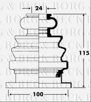 BORG & BECK BCB2677