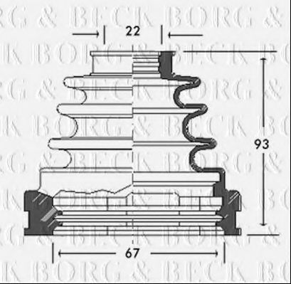 BORG & BECK BCB2728