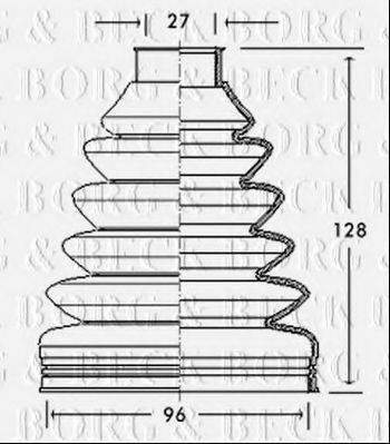 BORG & BECK BCB2741