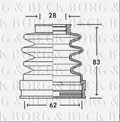 BORG & BECK BCB2771