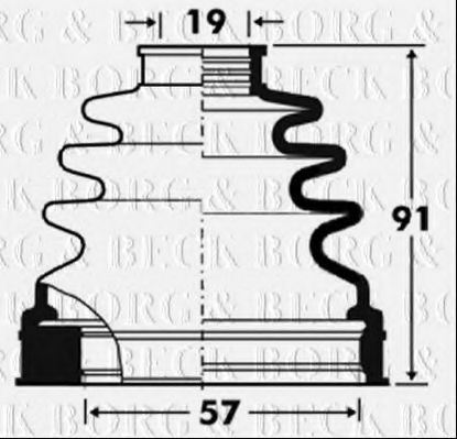 BORG & BECK BCB2866