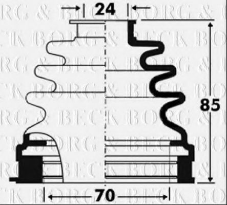 BORG & BECK BCB2881