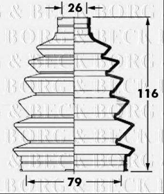 BORG & BECK BCB6008