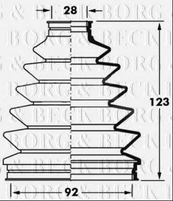 BORG & BECK BCB6014