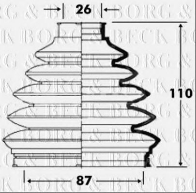 BORG & BECK BCB6097