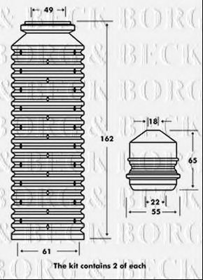 BORG & BECK BPK7002