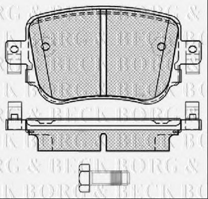 BORG & BECK BBP2448